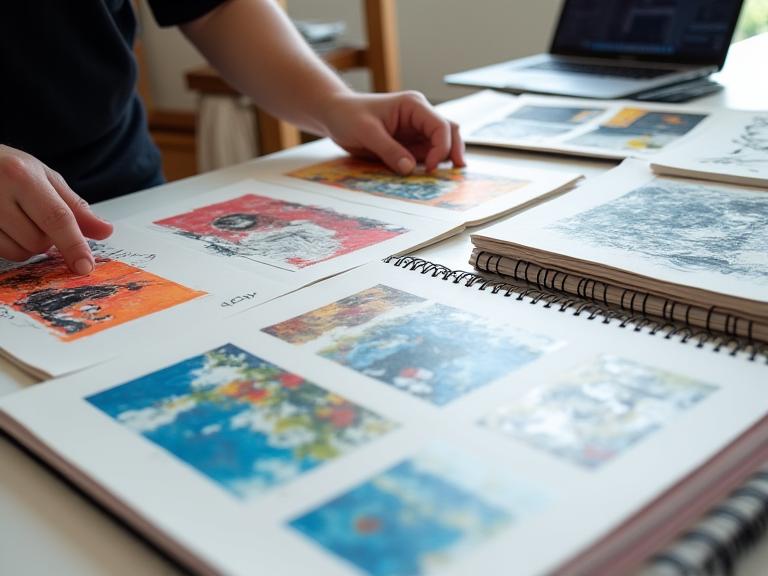 Preparación de portafolio artístico para admisión a escuelas de arte